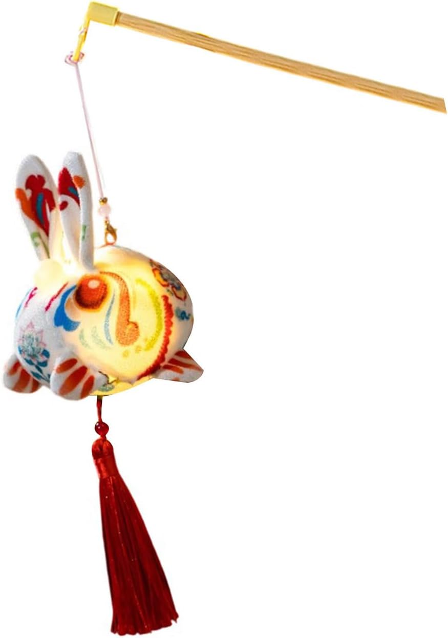 Guaber DIYing Ancient Type Cartoon Lamp Set with Stress Relief Design Glowing LED Home Party Decoration Chinese Type Lamp