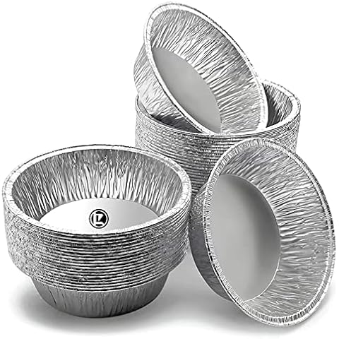 100 pcs Aluminium Foil Baking Trays Cover