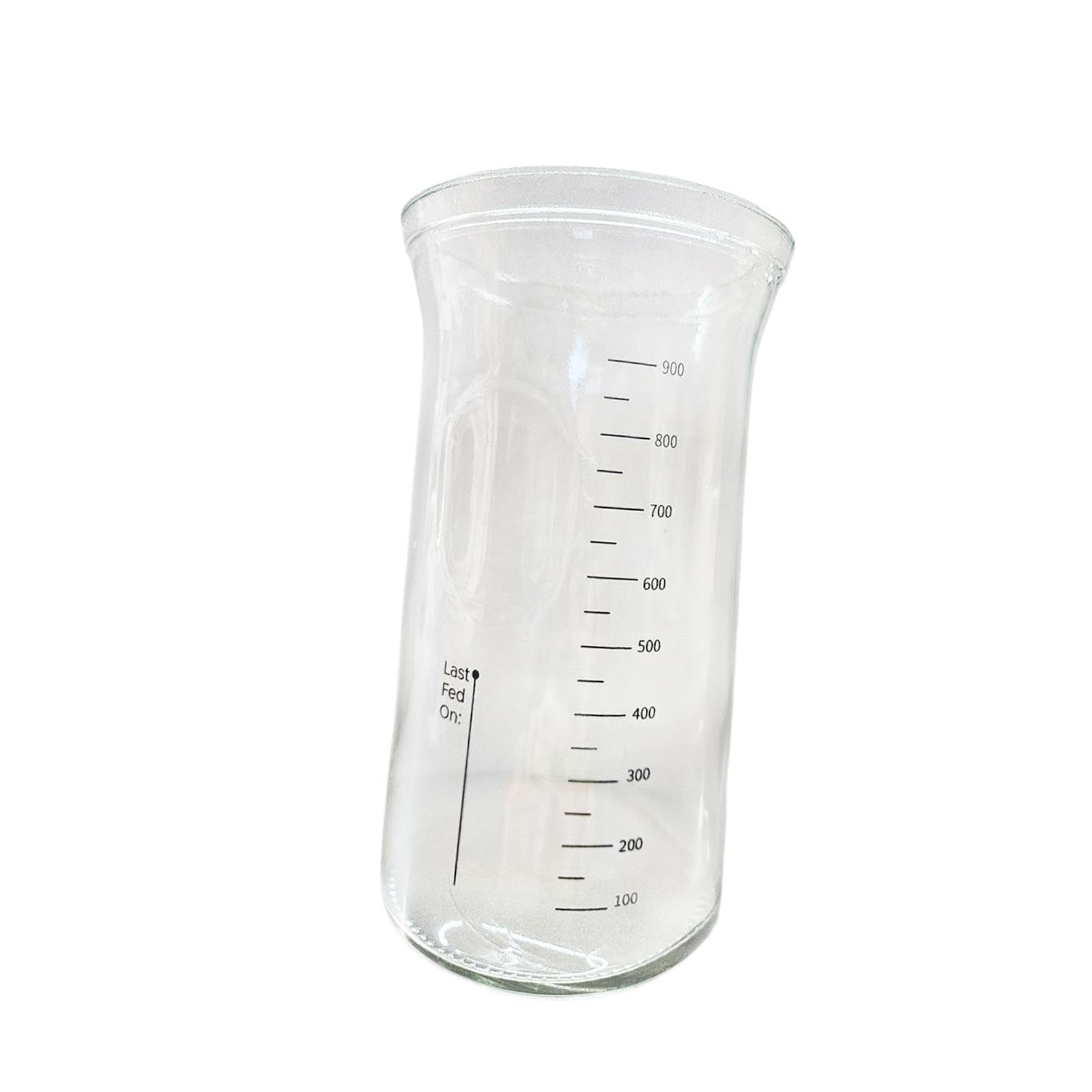 predolo Vaso Medidor de Cristal 1200 ml, Jarra de Vidrio con Escala para Cocina y Fermentación de Pan