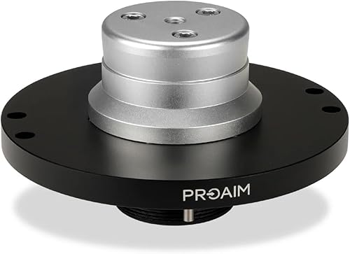 Miniatura 3 de PROAIM Placa adaptadora Mitchell a Euro/Elemac. Aluminio resistente, montaje estable y fuerte para horca, bazooka, elevador de altura, etc.