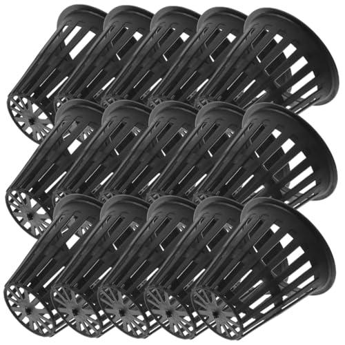 EPIGEIST 100 pezzi Vasi Rete Idroponici in Resistente Cestini Piantare per Giardino e Coltivazione Fuori Vasi Contenitori per Piante e Verdure Indoor e Outdoor