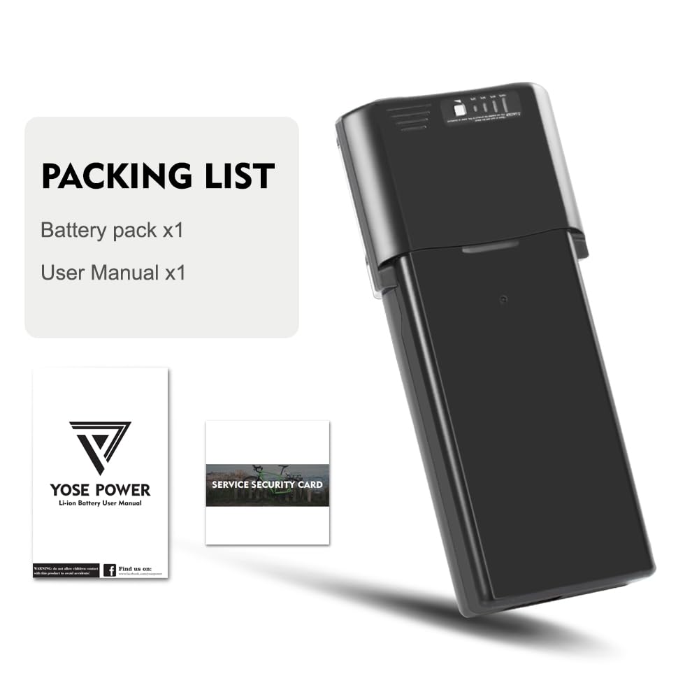 E-Bike 36V 10,4/14Ah Li-ION Batteriede Remplacement de Vélo Electrique XH370-10J PortaPower pour e-Bikes Ansmann, Phylion, MiFa, Zündapp, Rehberg (36V 14Ah Batterie sans Chargeur)