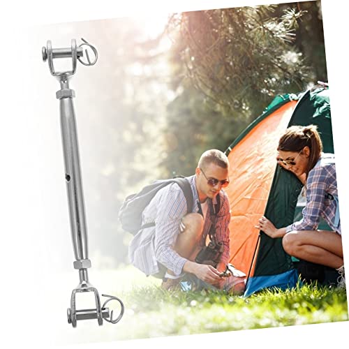 GANAZONO Tornillo Tensor de Cable de Cuerpo Cerrado de Acero Inoxidable para Cuerdas, Alta Resistencia para Rigging y Tensión de Cables, Acabado Pulido miniatura 6