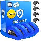 umreifungsmaschine handgerät 🟠 INDIVIDUELL EINSETZBAR - Egal ob beim Umzug, Transport, Heimwerken oder sonstiger Befestigung - durch individuell einsetzbare Spanngurte mit Ratsche lassen sich alle Arten von Ladegut sichern