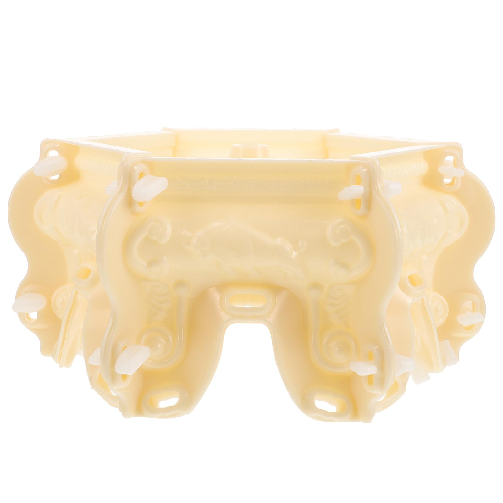 Planter Mold Hexagonal Concrete Large Succulent Pot Mold Thickened Plastic for Outdoor Garden Use