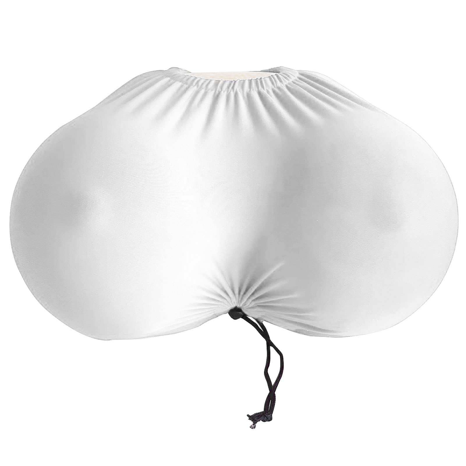 Dous Men's White Buding Boobs Breasts Pillow Cushion,Ergonomic Breast Cushion Latex Chest Pillow,Latex Chest Pillow With Pillowcase, Foam Sleep Pillow For Neck P-Ain Sleep Pillow For