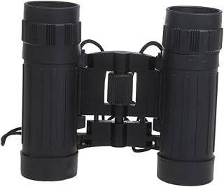 Toddmomy Binoculares de Definición Telescopio Portátil Conciertos y Actividades Aire Color Negro