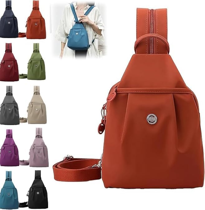 Borsa da Viaggio antifurto 3 in 1, Borsa da Viaggio Impermeabile bidirezionale, Borsa a Tracolla Convertibile Oxford di Grande capacità