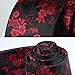 HISDERN Extra largo Floral Paisley lazo del panuelo Hombres Corbata & Plaza...