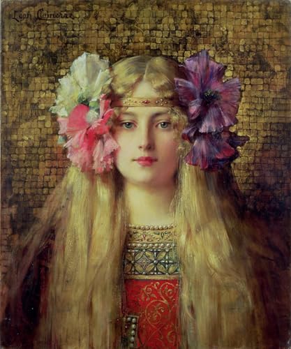Tableau Toile Peinture Décorative Léon François Comerre 60x90cm