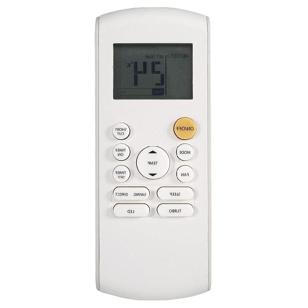 Mando a distancia para aire acondicionado antidesgaste con tacto suave, compatible con el mando a distancia para aire acondicionado Midea RG57B/BGE RG57A2/BGEF