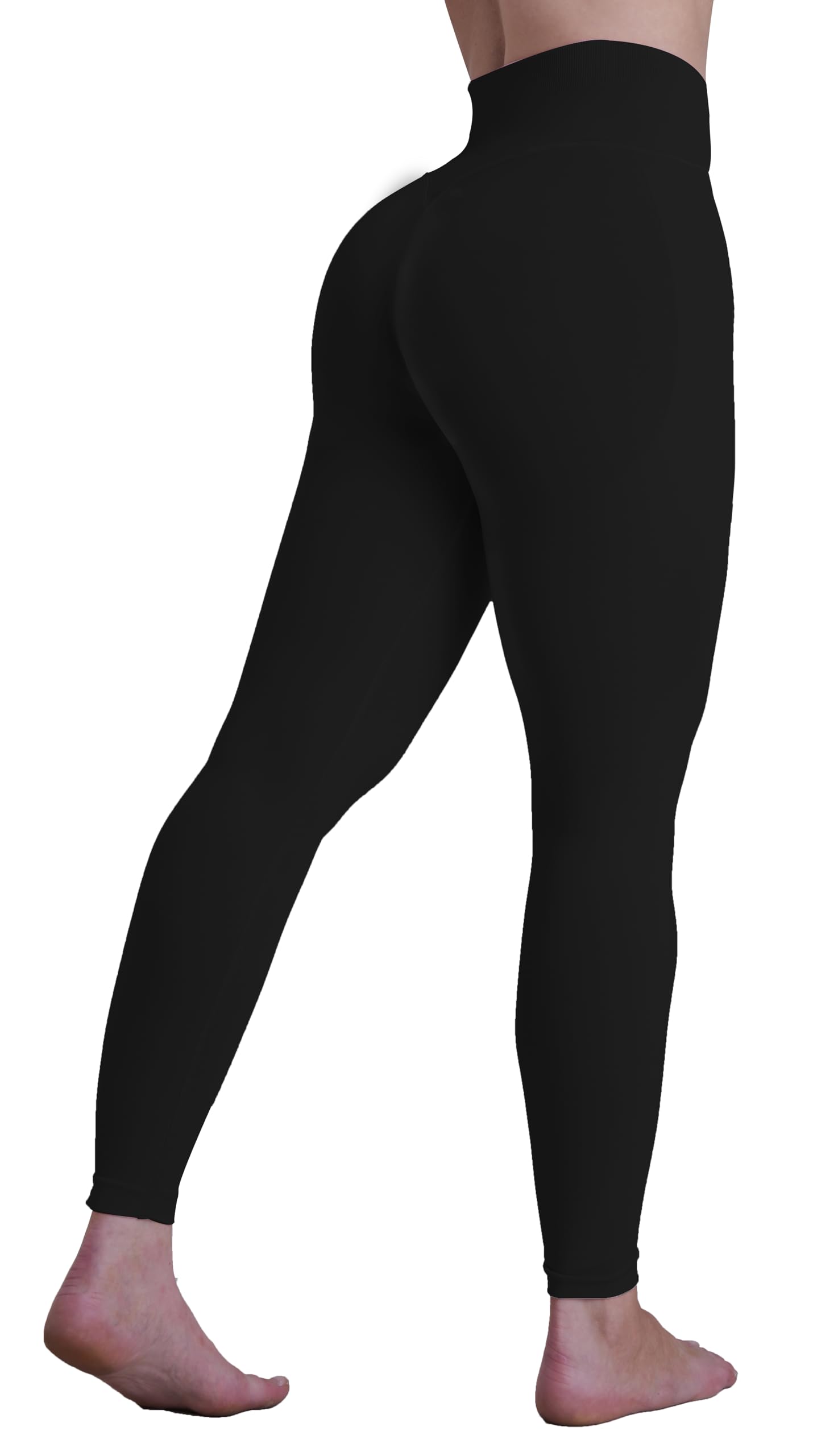 Sunzel Leggings nascosti per allenamento di sollevamento del sedere, da donna, a vita alta, per controllo della pancia, palestra e yoga