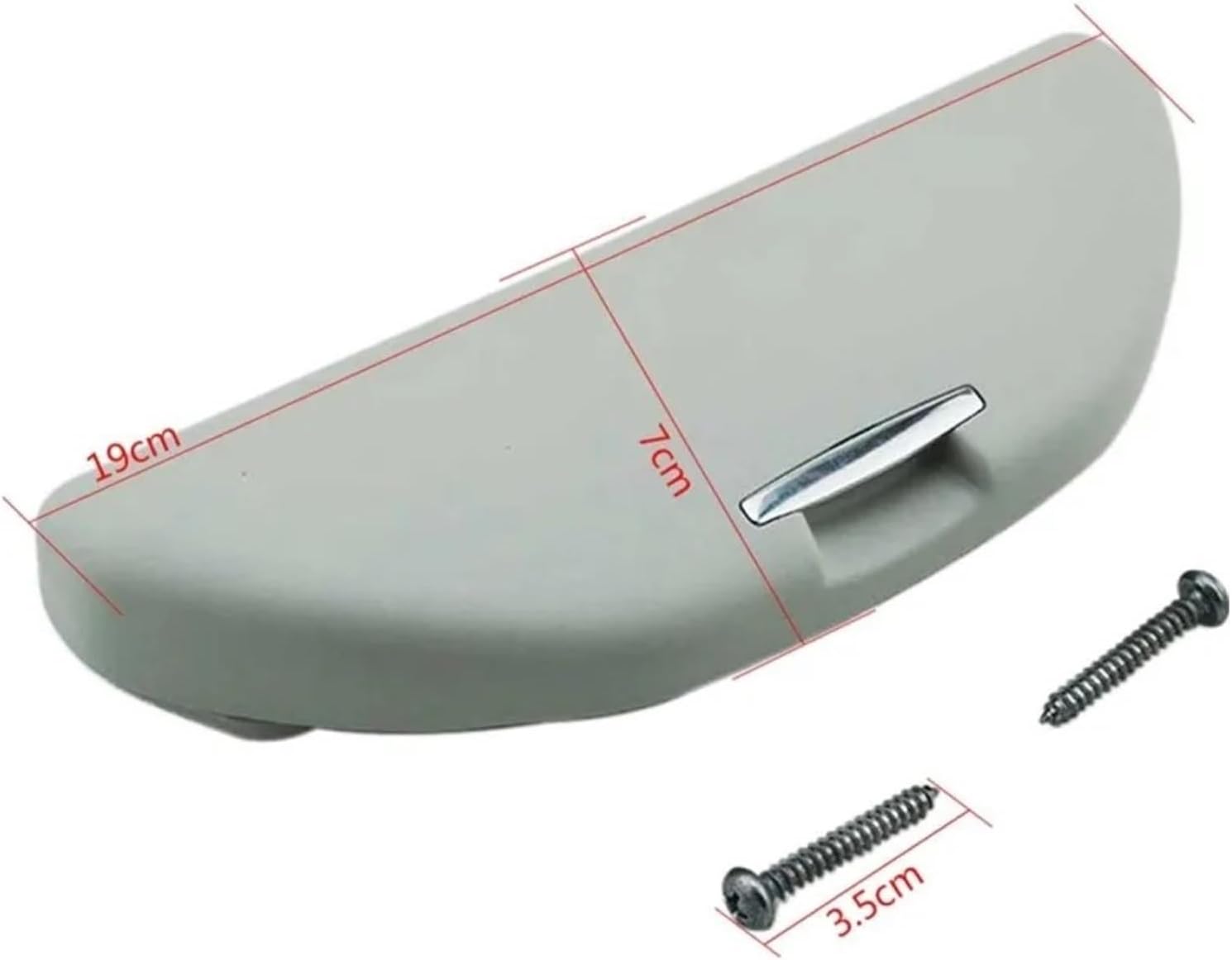 Sun Visor Glasses Case for Leon 1M Alhambra Toledo Container (Grey) image 5