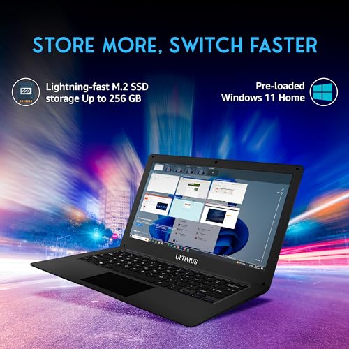 (Refurbished) FUTOPIA ULTIMUS Pro, Celeron N4020, 1.10 GHz 8 GB DDR4 RAM/256 GB Upto 1TB Expendable, 14.1-inch (35.8 cm) HD Display Win 11 Home... - Image 4