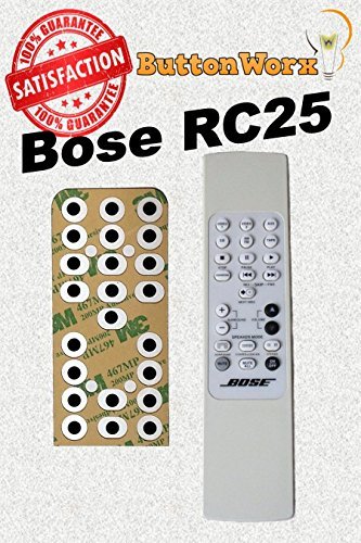 Bose RC-25 Button Repair Kit for Lifestyle Remote Control 20 25 & 30