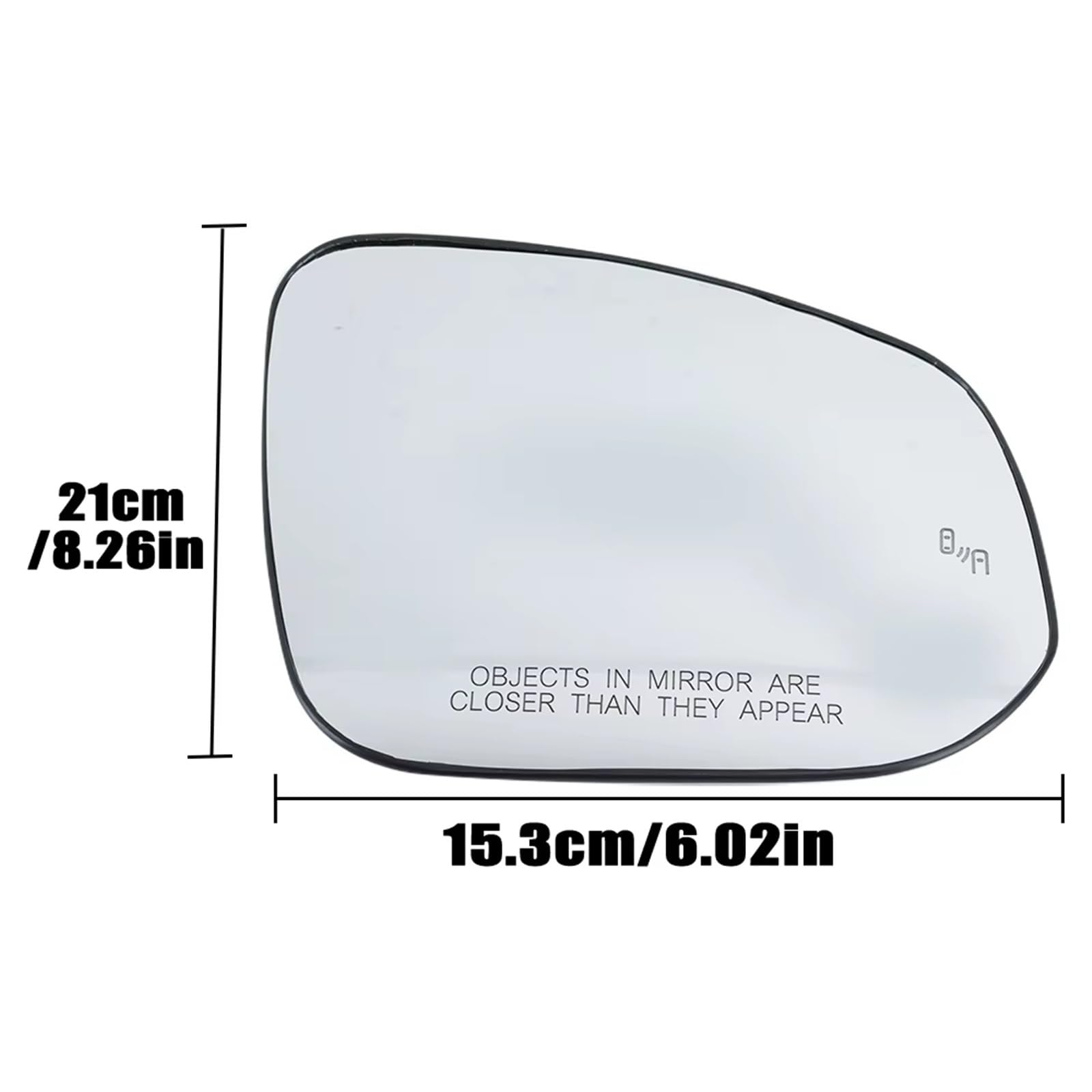Vetro Specchietto Laterale Compatibile Con Toyota Per RAV4 2019-2023 Lente In Vetro Per Specchietto Retrovisore Con Lato Riscaldato Blind Spot 8790704020 8790704021