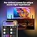 Philips - Hue Play White - Color Ambiance Smart LED Bar Light - Black (Double Pack) (Renewed)