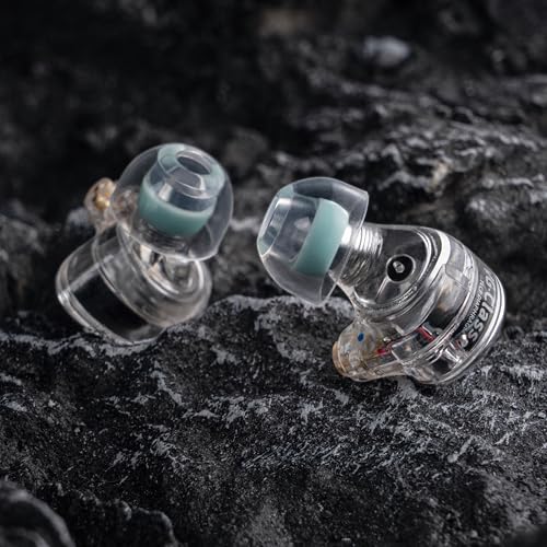 Image of WHIZZER LT100 Liquid Silicone Eartips, 4 Pairs XS /S /M /L, Soft Replacement for 5-6.5mm Nozzle IEMs (Truthear, Moondrop, Campfire Audio), Tight Impactful Bass & All-Day Comfort