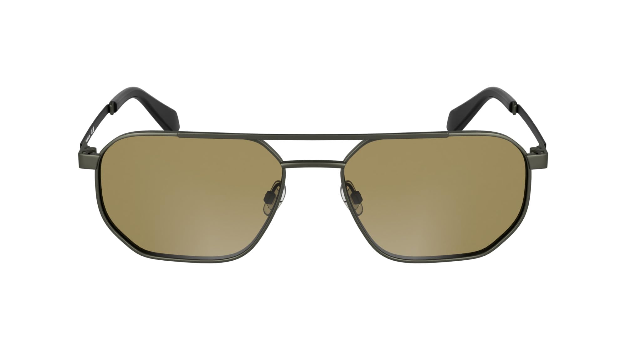 Calvin Klein Sonnenbrille Metallrahmen Eckig Braun CKJ25202S BR014, UNI Größe