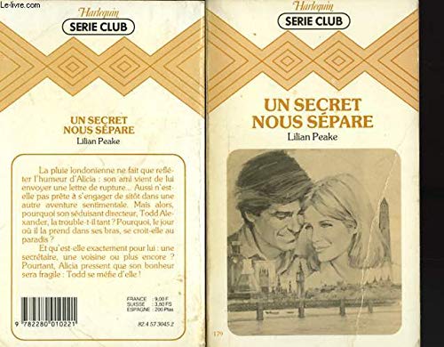 Un Secret nous sépare (Harlequin)