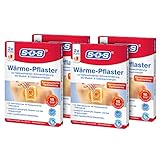 Selbstaktivierend – Die in den flexiblen Wärme-Pflastern enthaltene Mischung aus Aktivkohle und Eisenpulver erwärmt sich bei Kontakt mit Sauerstoff für ca. 8 Stunden und spendet sanfte Wärme.