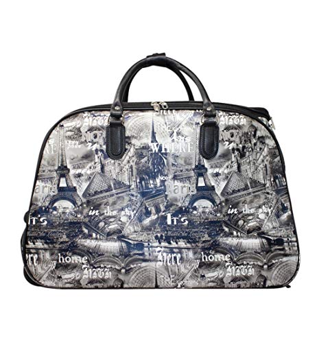 Preisvergleich Produktbild 11th Stitch, Handgepäck Mehrfarbig Paris T245 52cmx30cmx37cm