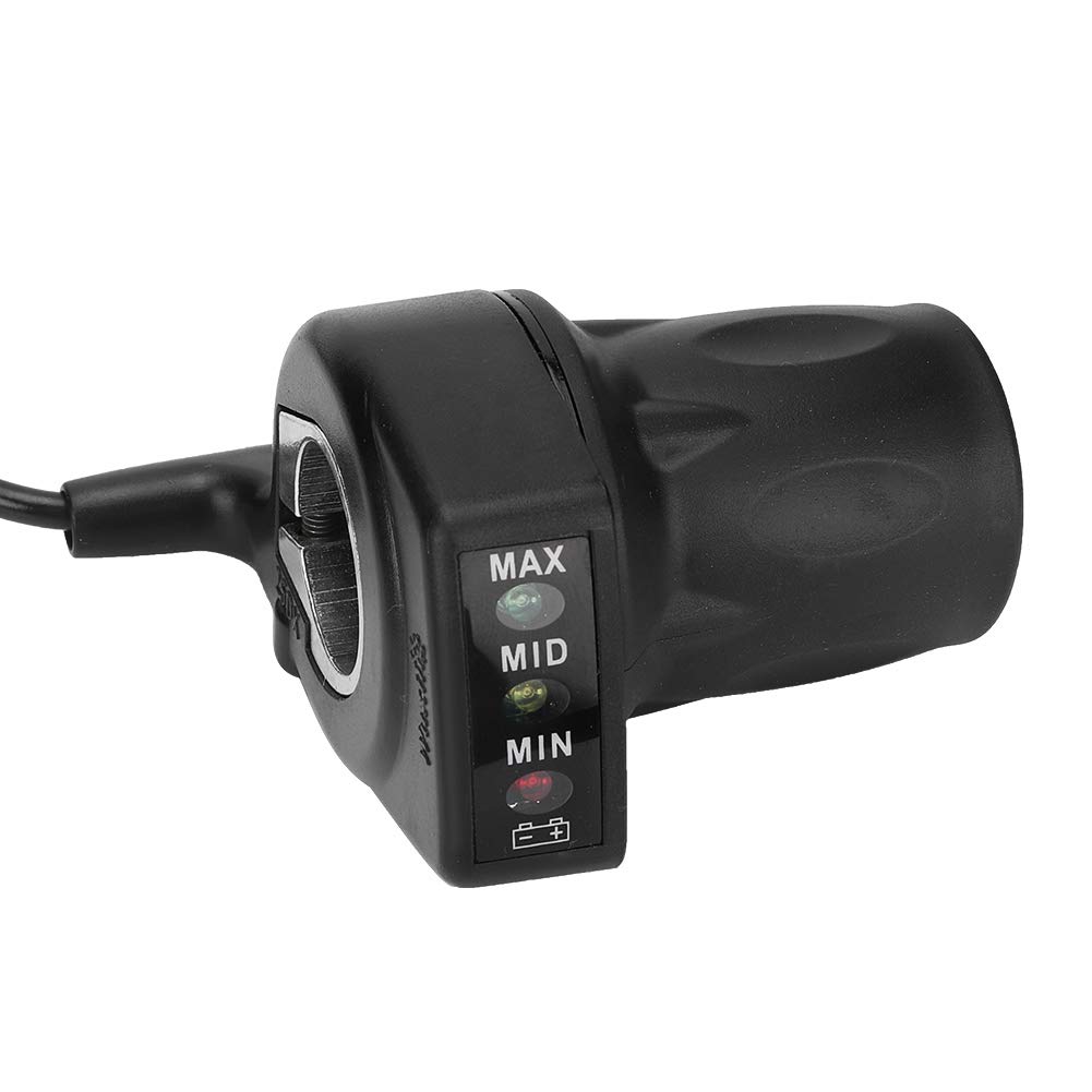 Accélérateur Demi-Torsion 36V Avec Indicateur Batterie - Poignée Pour Mini Vélos Électriques Pliants Et Scooters