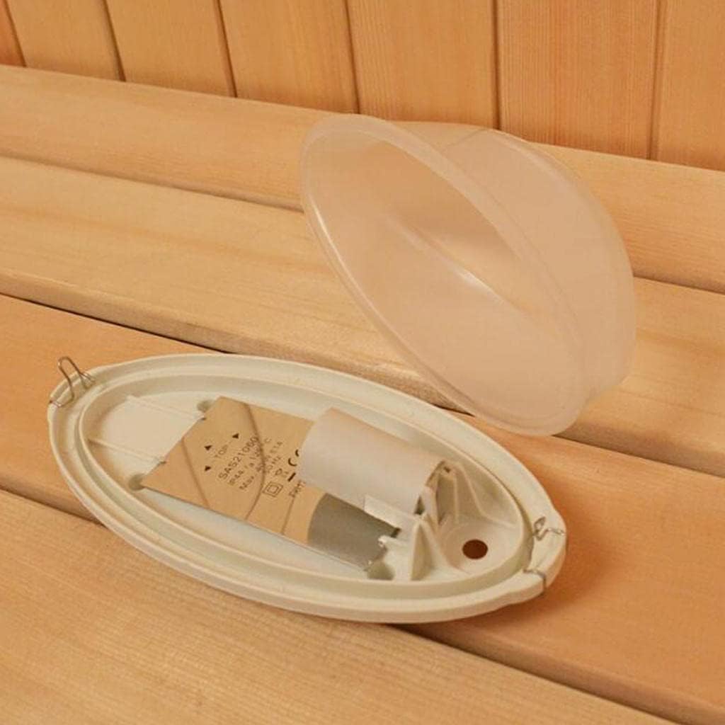 Mumusuki Sauna Lampada Resistente alle Alte Temperature Antideflagrante Anti-Appannamento