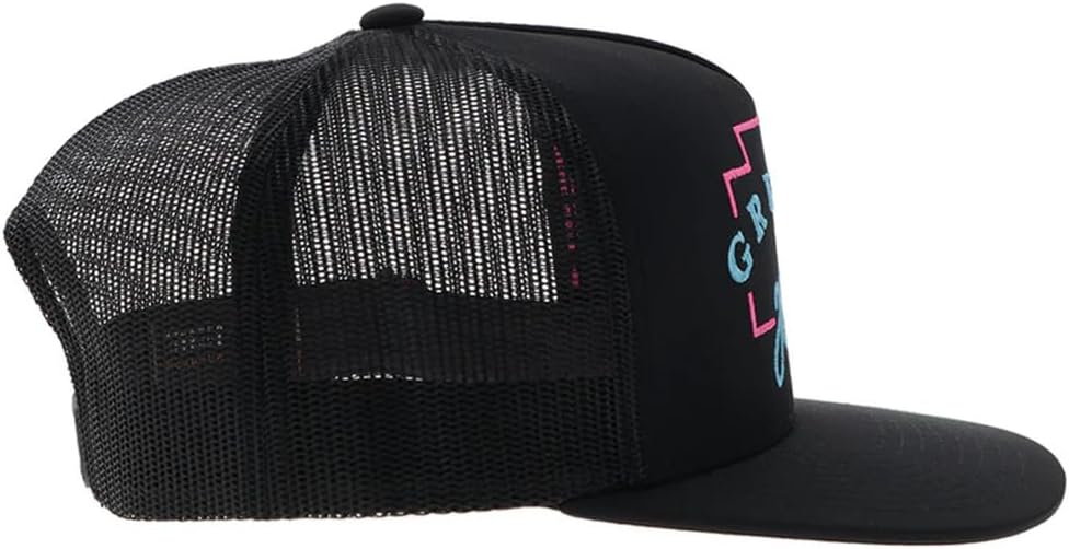 HOOEY Gruene Hall Adjustable Snapback Hat – Baseball Cap, Trucker Hat for Men and Women