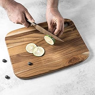 JF JAMES.F Chopping Board3 Sizes-Acacia Wooden Cutting Boards for Meat, Cheese, Vegetables and Fruit