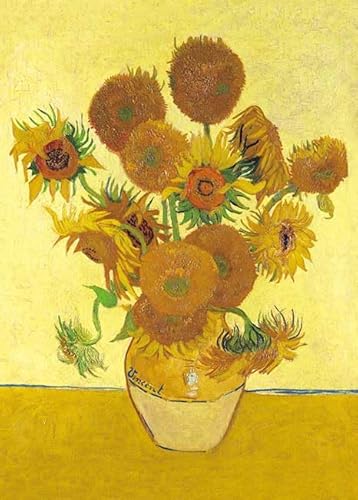 500-330 名画 ひまわり ゴッホ 500ピース(53×38㎝) ジグソーパズル 日本製 アップルワン(APPLEONE) 500-330 名画 ひまわり ゴッホ 500ピース(53×38㎝) ジグソーパズル 日本製 アップルワン(APPLEONE)