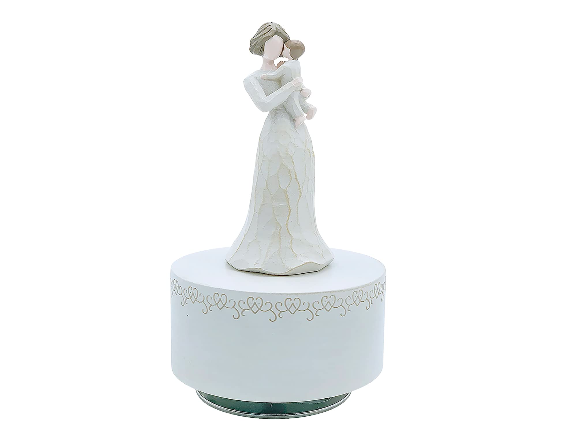 Nbcymg Gift Wrapped Hand-Painted Musical Figure Music Box You are My Sunshine Gifts from Daughter Son for Mothers Day Birthday Thanksgiving for Child Kids from Mom