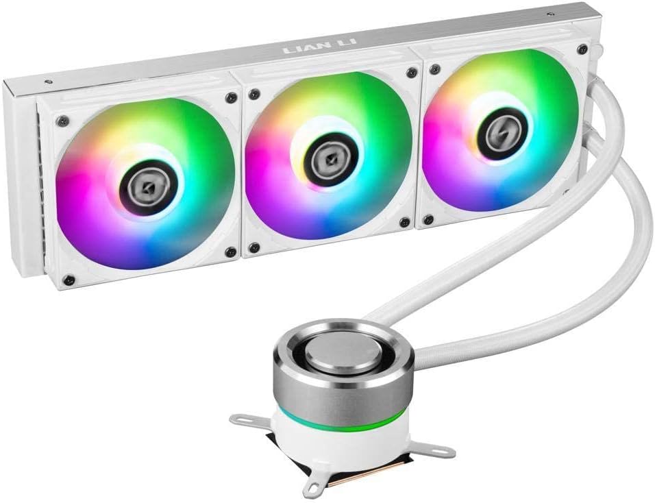 Lian-li Ac Galahad Aio360 Rgb White Closed Loop All-in-one Cpu Cooler