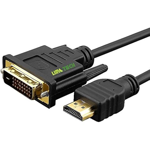 Cables Unlimited 3-Feet HDMI to DVI D Single Link Male to Male Cable Cover