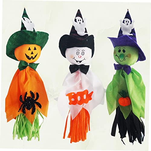 Décoration suspendue d'automne Halloween facile à installer 12x - 3