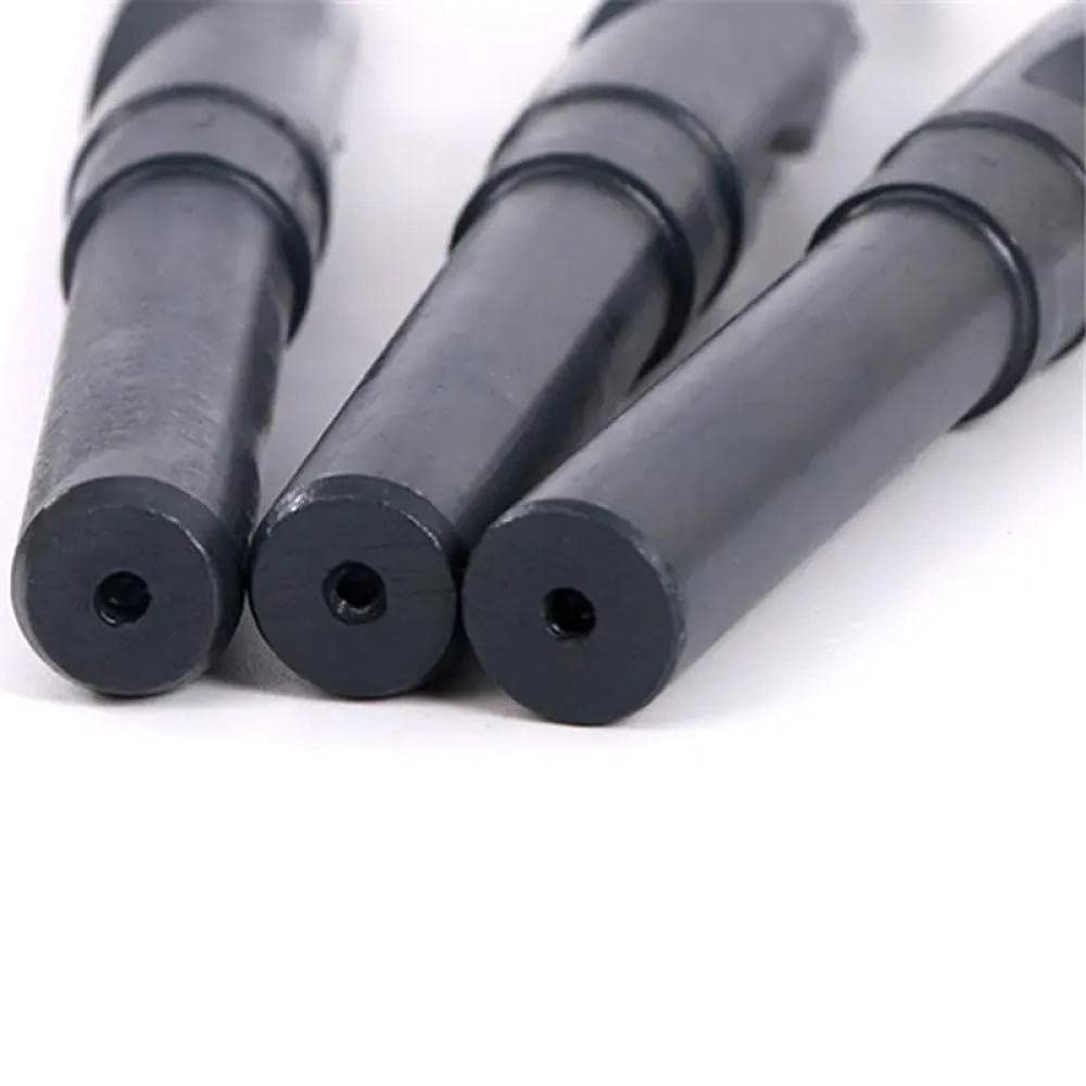 Trapano Bit Punta da trapano elicoidale con gambo ridotto da 1/2" in acciaio ad alta velocità con finitura in ossido nero per perforazione di metallo in acciaio inossidabile-38mm