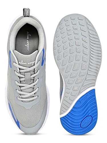 Image of Allen Cooper Mesh Training,Walking, Gym,Cricket Running Sports Shoes for Men - Black (1 Pair)