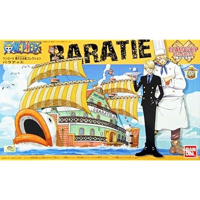 Bandai Hobby - One Piece - (2250043) 10 Baratie Model Ship Grand Ship Collection Model Kit