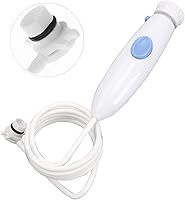 Vista 1 de Accesorios de higiene bucal, manguera de agua, mango de plástico, compatible con irrigador oral Waterpik Wp-100 WP-900, paquete de 1 mango/manguera