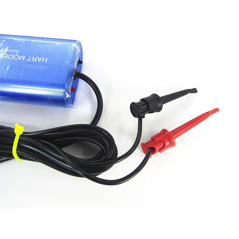 Toplionace Módem Hart USB, WS232UP Transmisor de Protocolo USB a Hart Comunicador Convertidor Hart con 24 VCC y Controlador de Temperatura de Resistencia de Bucle Incorporado