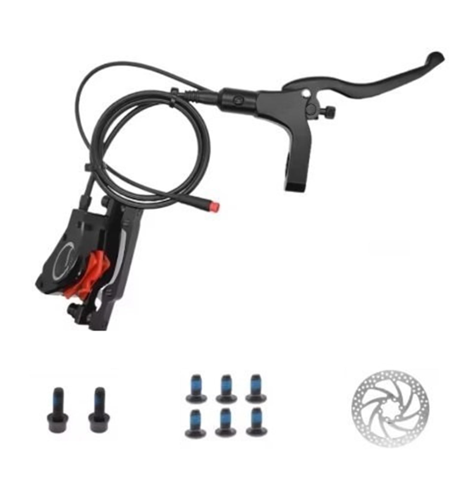 12-calowy 14-calowy rower MTB Zestaw hydraulicznych hamulców tarczowych Rower ze stopu aluminium Skuter Sterowanie mocą Shifter tylny bęben hamulcowy(B 2Pin Front Brake)
