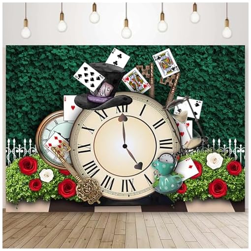 Wonderland Tea Party Backdrop