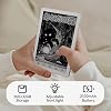 Bigme B6 eReader con pantalla B/N, eReader de 6" con 2GB+32GB, eReader E-Ink Android, tablet ePaper con octa core y Android 14, dispositivo eReader Eink con luz frontal ajustable, blanco 7