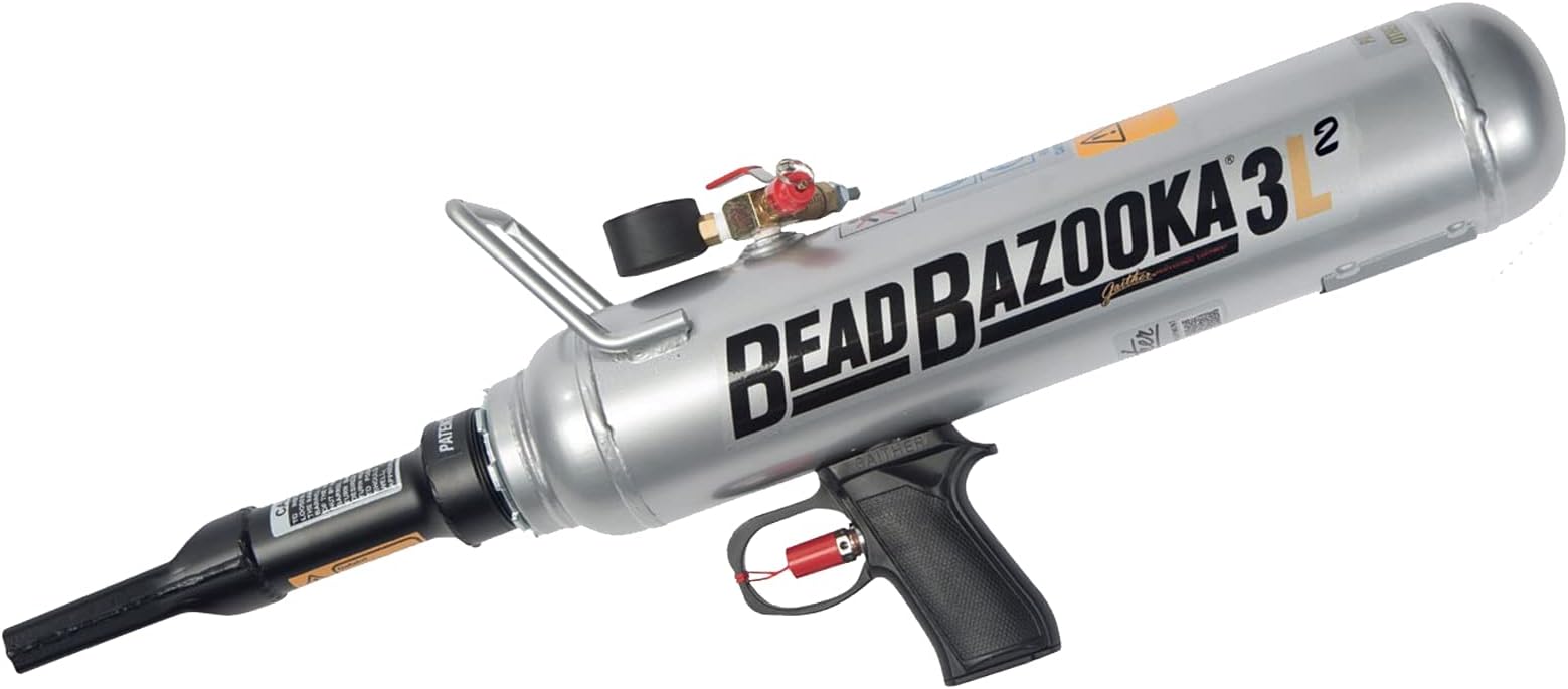 Gaither Handheld Bead Bazooka - 2nd Generation, Bead Seater Tool with Rapid Air Release, for Passenger, Commercial, and Agricultural Vehicles