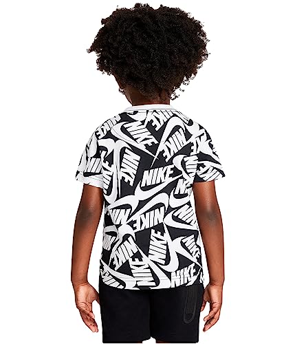 Nike Baby Boy's Futura Toss Print Tee (Toddler)4