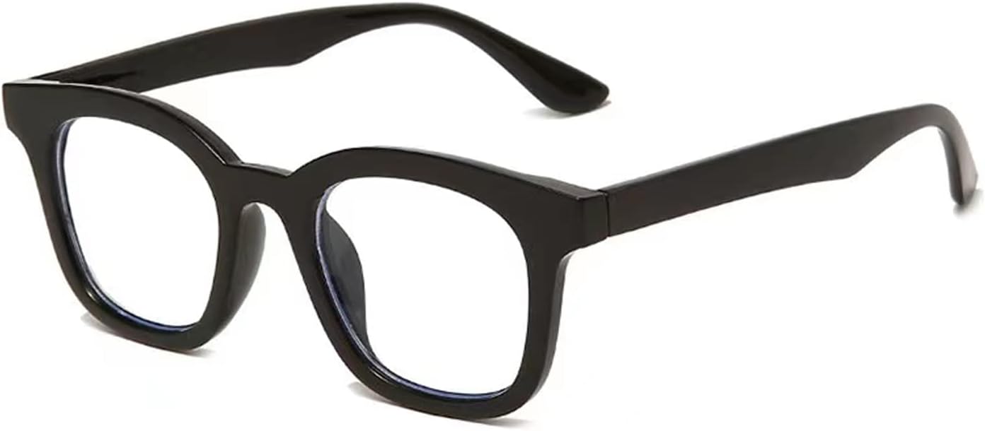 HUIHUIKK Nearsighted Retro Myopia Glasses Everyday Use Mens Womens Distance Glasses