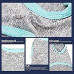 Chic Ion Polyester Dog Vest: Adorable Fashion Dog Apparel for Small, Medium, and Large Breeds, Moisture-Wicking, Soft, Anti-Static, Durable, and Easy-to-Clean Design Dog Shirt Light Blue M - Image 5