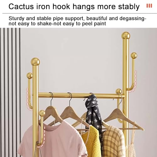 Portant à vêtements à roulettes pour optimiser une chambre sans dressing fixe - 6
