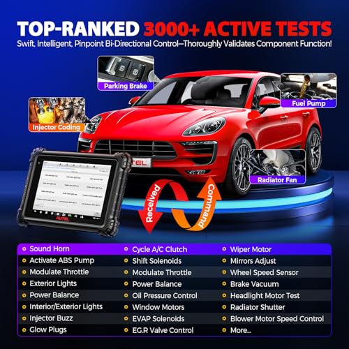 Autel MaxiSYS MS906 MAX ECU C0ding Scanner, 2026 MS906MAX V2.0 of MS906 Pro MS906PRO-TS MP900BT KIT MP900, Bi-Directional Scan Tool 3000+Test, 40+ Service, All-System Diagnosis, CANFD DoIP, FCA OS 10 - Image 6