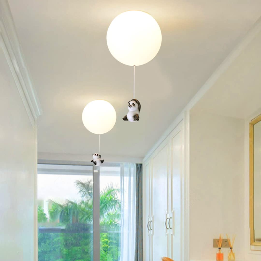 Żyrandol balonowy, lampa sufitowa do pokoju dziecięcego, kreatywna lampa w kształcie balonu, dekoracyjna lampa do sypialni, ogrodu dziecięcego, salonu, sypialni, 25 cm / Sb/20 cm